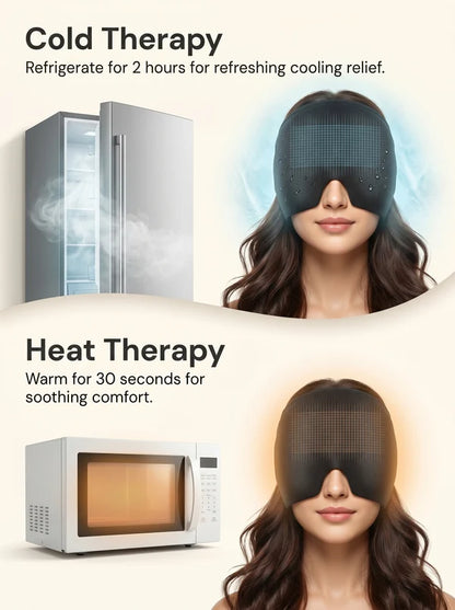 Not My Store™ 360° Gel Migraine & Headache Relief Cap | Hot & Cold Therapy