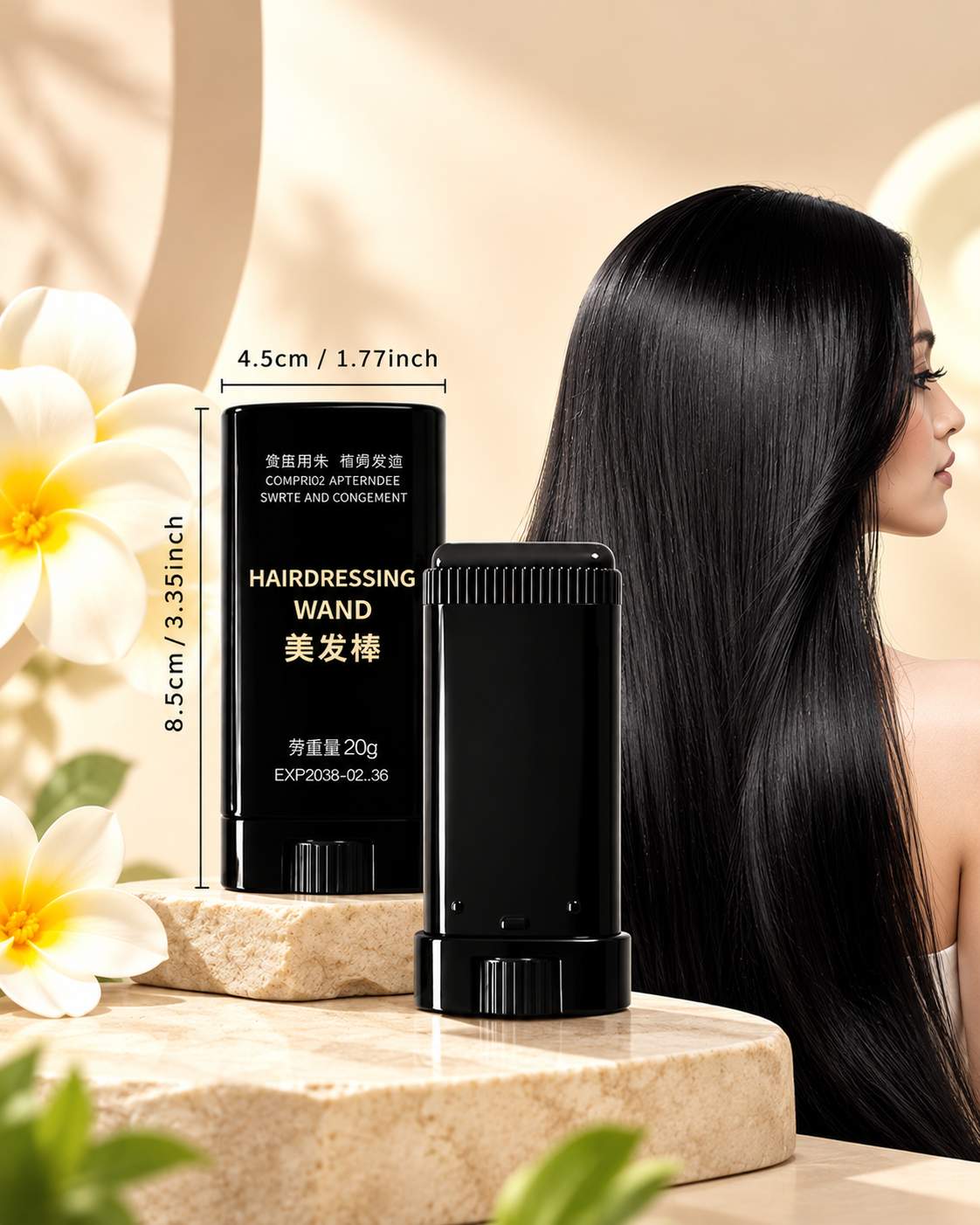Instant Waterproof Hair Color Comb - Quick Root Touch-Up Stick