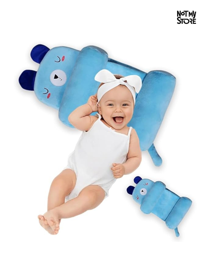 Not My Store™ Ergonomic Anti-Roll Baby Support Pillow | Prevent Flat Head Syndrome